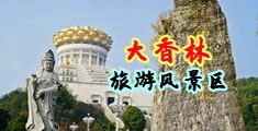 喷水黑丝妇女自慰中国浙江-绍兴大香林旅游风景区